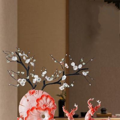 tượng hươu tài lộc trang trí nhà cửa, tượng hươu